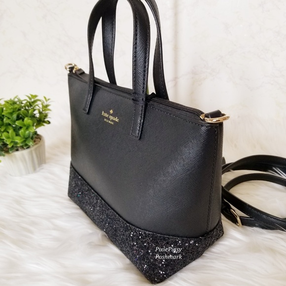 NWT Kate Spade Ina Greta Court Glitter Crossbody - Picture 3 of 8
